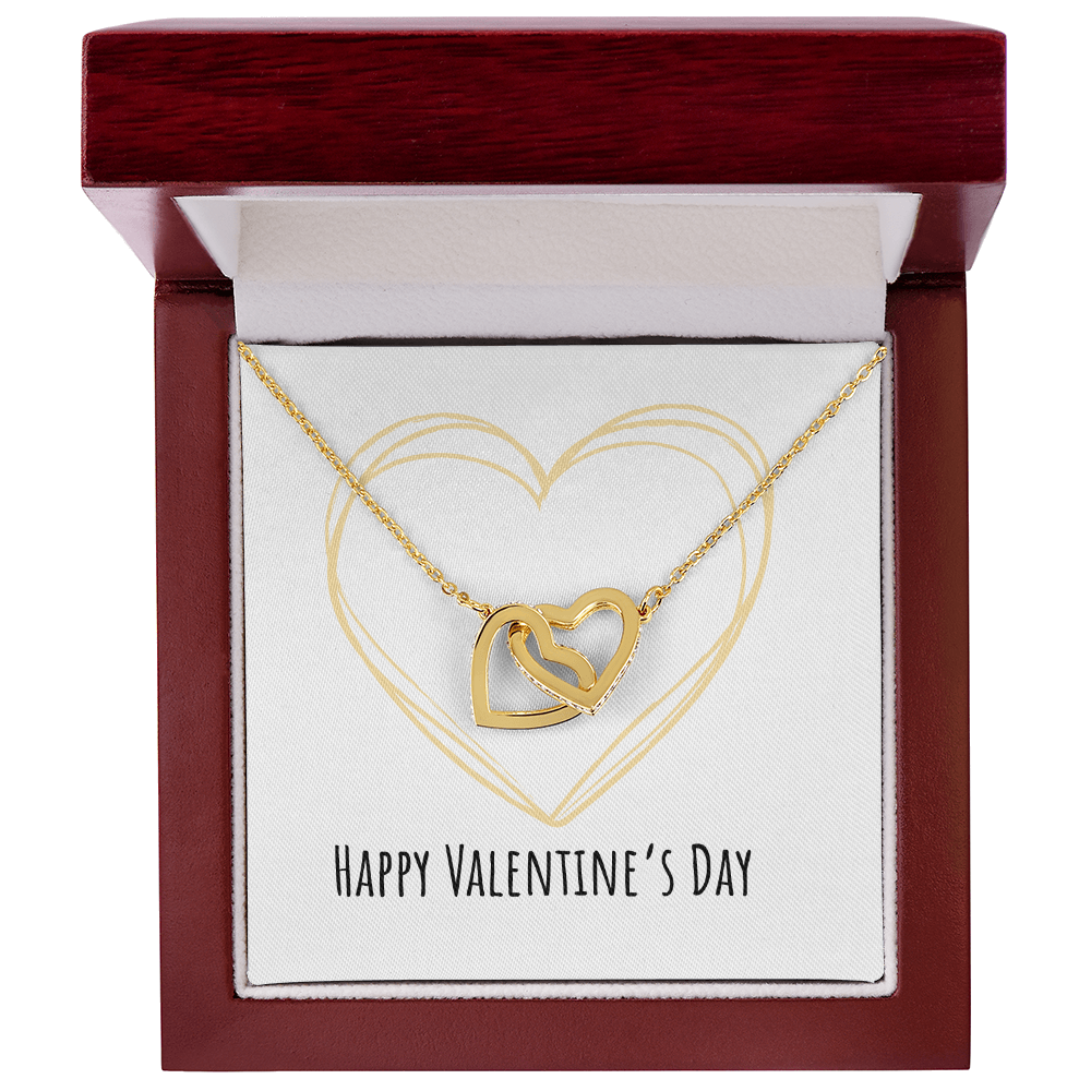 Interlocking Hearts Necklace