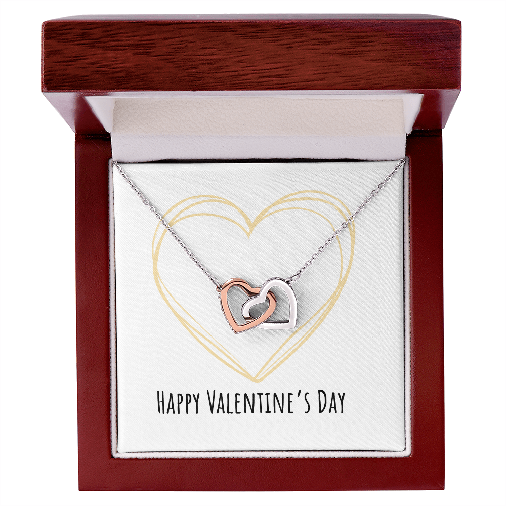 Interlocking Hearts Necklace